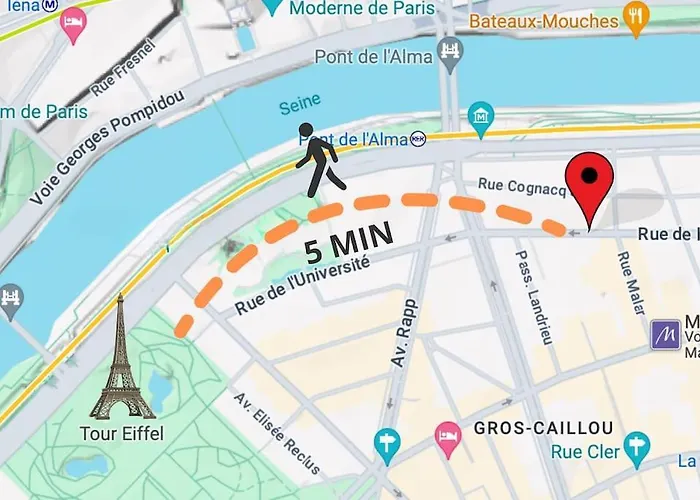 2p - 5' Tour Eiffel